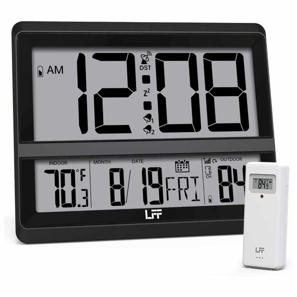 Reloj atómico escritorio
